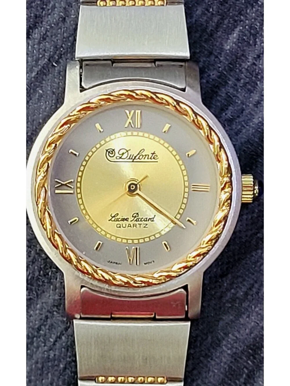Rare Dufonte Lucien Piccard Cleopatra Women's Dress Watch